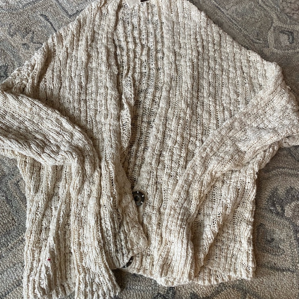 Free People Slouchy knit Cardigan